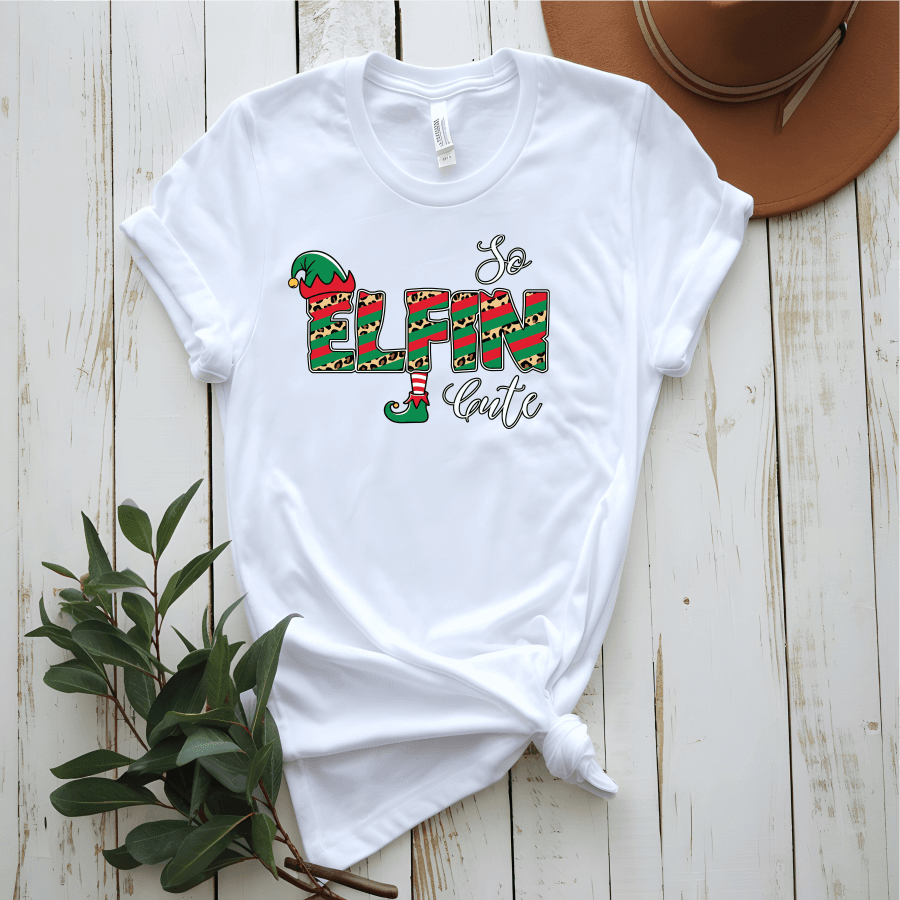 So Elfin cute, Elf Ready-to-Press DTF Transfer