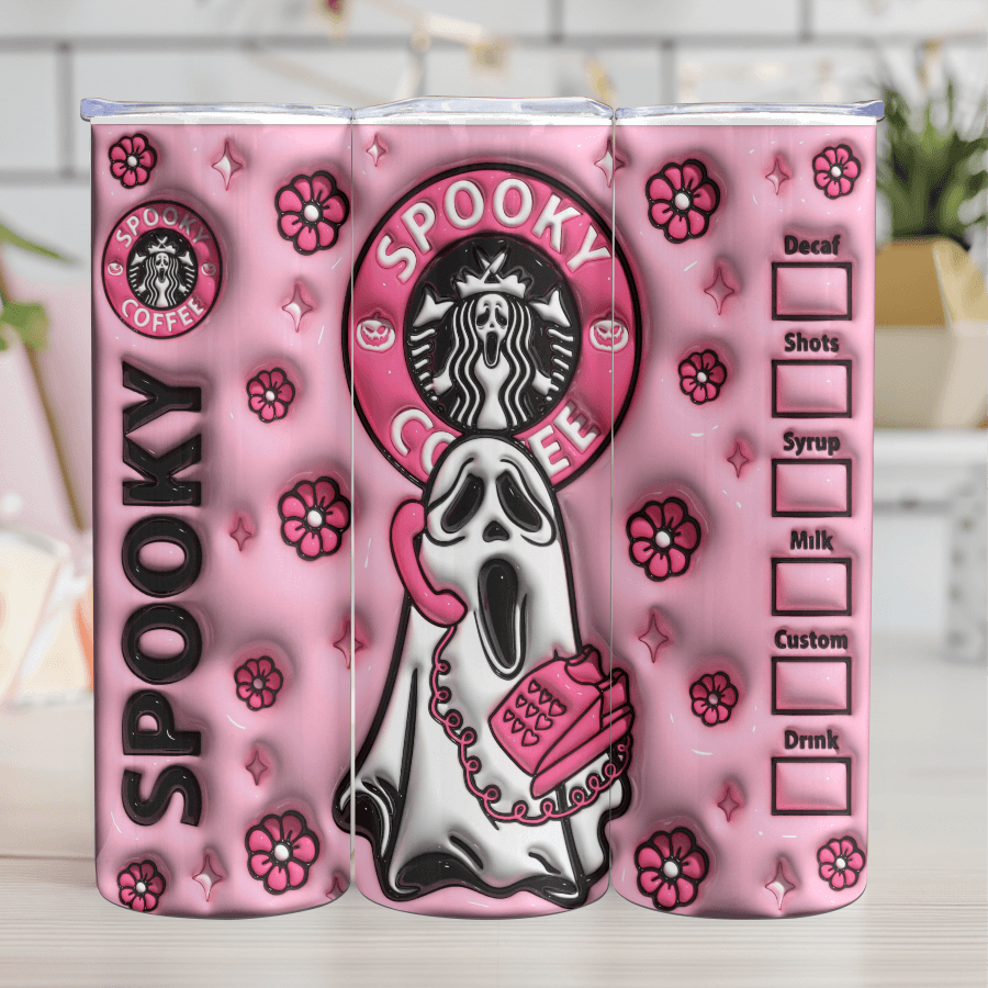 3D Spooky Coffee