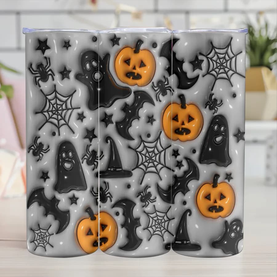 Inflated Pumpkin Bats