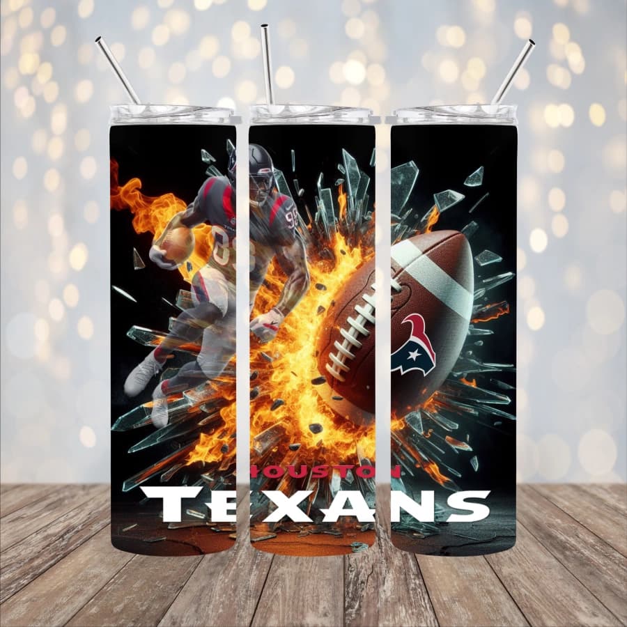 Texans broken glass