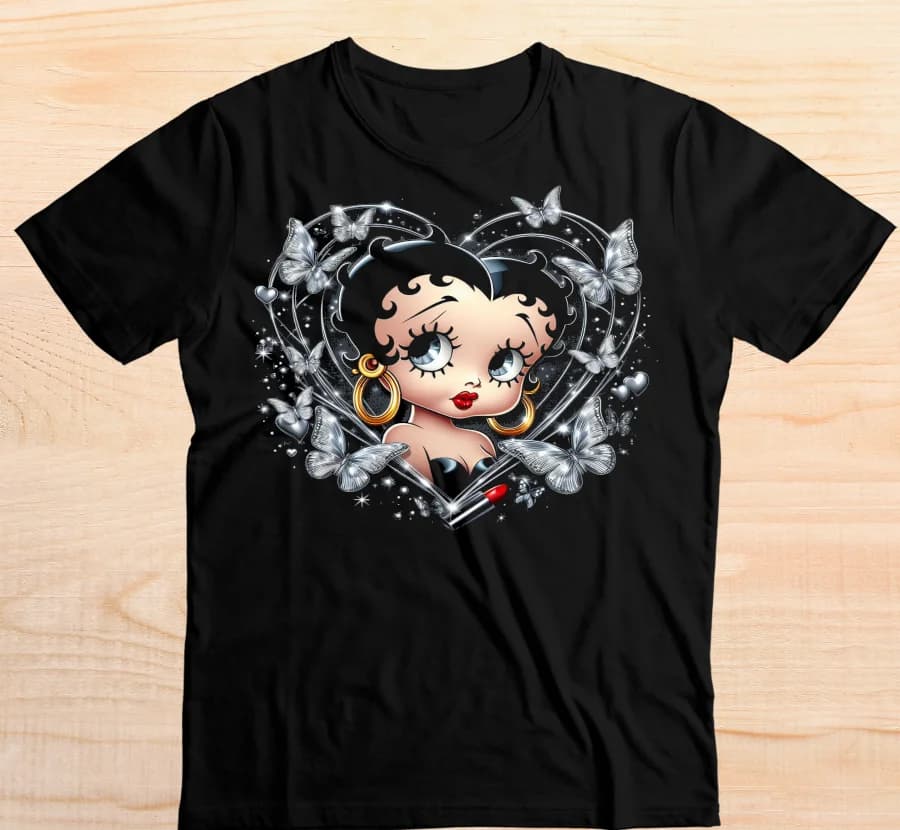 Silver Betty Boop